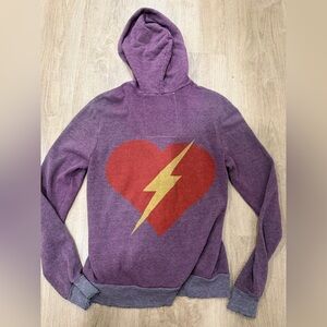 RARE Aviator Nation Purple Heart Bolt- Small